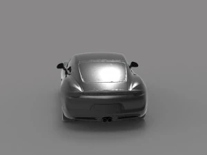 Porsche Cayman S READY TO PRINT MODEL 3D Print Model