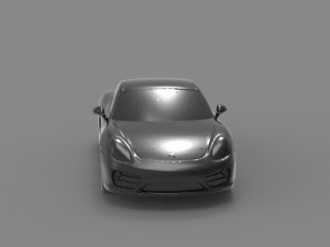 Porsche Cayman S READY TO PRINT MODEL 3D 打印模型