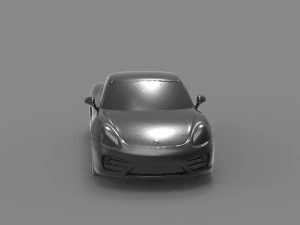 Porsche Cayman S READY TO PRINT MODEL 3D Print Model