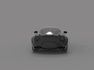 Alfa Romeo 4C Car READY TO PRINT MODEL 3D Print Model