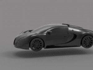 Bugatti Veyron Car READY TO PRINT MODEL 3D प्रिंट मॉडल