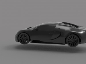 Bugatti Veyron Car READY TO PRINT MODEL 3D प्रिंट मॉडल