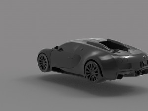 Bugatti Veyron Car READY TO PRINT MODEL 3D प्रिंट मॉडल