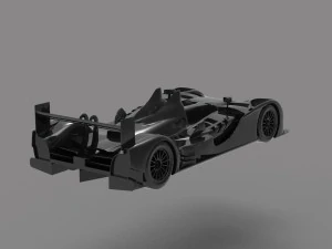 Araba Audi R15 BASKIYA HAZIR MODEL 3D Baskı Modeli