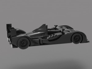 Car Audi R15 READY TO PRINT MODEL Modello di stampa 3D