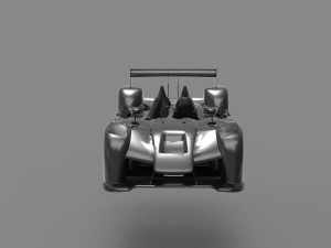 Car Audi R15 READY TO PRINT MODEL Modello di stampa 3D