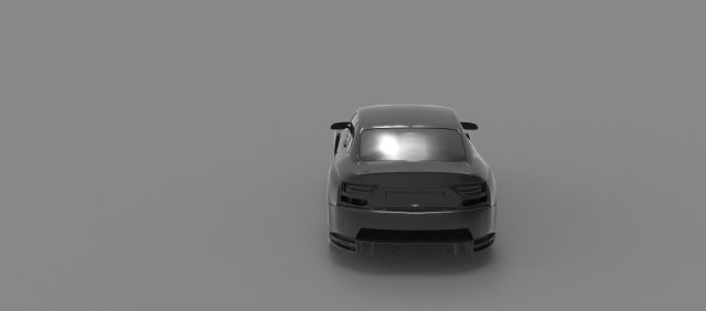 Car Audi RS5 READY TO PRINT MODEL 3D Baskı Modeli .c4d .max .obj .3ds .fbx .stl .blend 