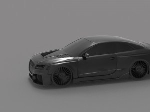 Car Audi RS5 READY TO PRINT MODEL 3D Baskı Modeli