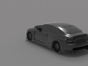Car Audi RS5 READY TO PRINT MODEL 3D Baskı Modeli