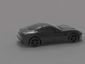 Car california READY TO PRINT MODEL Modèles 3D en vedette