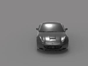 Car california READY TO PRINT MODEL 3D Print Model
