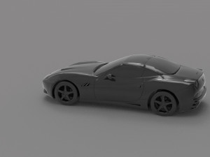Car california READY TO PRINT MODEL Modèles 3D en vedette