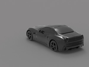 Car california READY TO PRINT MODEL Modèles 3D en vedette
