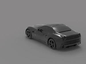 Car california READY TO PRINT MODEL 3D Print Model