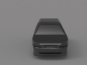 Car civic hatchback READY TO PRINT MODEL 3D Принт Модель