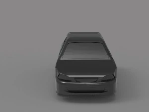 Car civic hatchback READY TO PRINT MODEL 3D Print Model