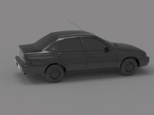Car Corolla 1995 READY TO PRINT MODEL 3D Print Model