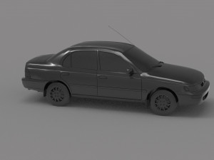 Car Corolla 1995 READY TO PRINT MODEL 3D Print Model