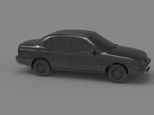 Car Corolla 1995 READY TO PRINT MODEL 3D Print Model