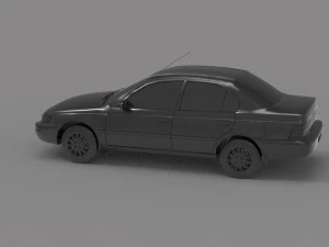 Car Corolla 1995 READY TO PRINT MODEL 3D Print Model