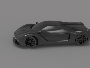 Car Ferrari Velocita READY TO PRINT MODEL 3D 打印模型