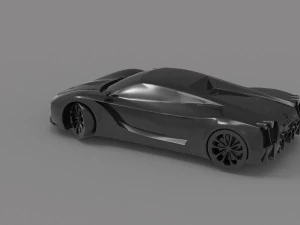 Car Ferrari Velocita READY TO PRINT MODEL 3D Print Model