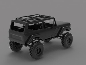 Car Martin Scout II READY TO PRINT MODEL 3D 프린트 모델