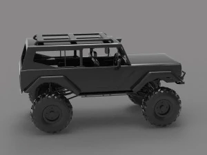 Car Martin Scout II READY TO PRINT MODEL 3D Print Model