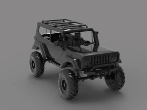 Car Martin Scout II READY TO PRINT MODEL 3D Print Model