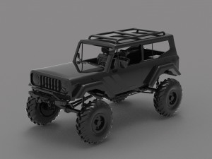 Car Martin Scout II READY TO PRINT MODEL 3D 打印模型