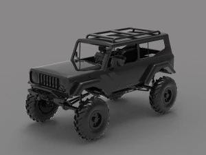 Car Martin Scout II READY TO PRINT MODEL 3D Print Model