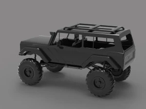 Car Martin Scout II READY TO PRINT MODEL 3D Print Model