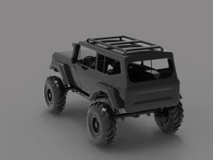 Car Martin Scout II READY TO PRINT MODEL 3D Print Model