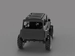 Car Martin Scout II READY TO PRINT MODEL 3D Print Model