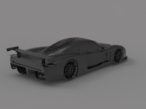 Car Maserati MC12 READY TO PRINT MODEL 3D Baskı Modeli