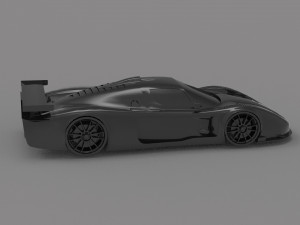 Car Maserati MC12 READY TO PRINT MODEL 3D Print Model