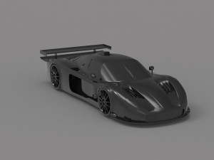 Car Maserati MC12 READY TO PRINT MODEL 3D Print Model