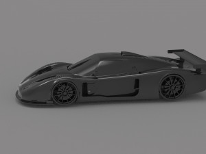 Car Maserati MC12 READY TO PRINT MODEL 3D Print Model