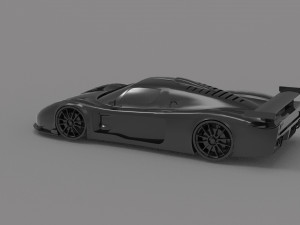 Car Maserati MC12 READY TO PRINT MODEL 3D Print Model