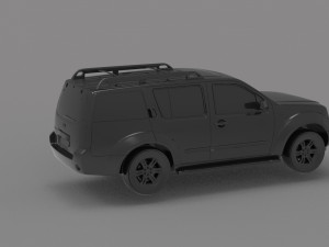Car nissan navara READY TO PRINT MODEL Model do druku 3D