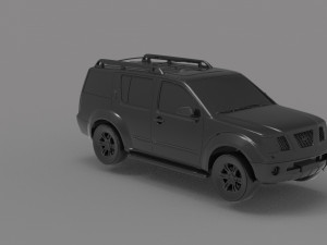 Car nissan navara READY TO PRINT MODEL Model do druku 3D