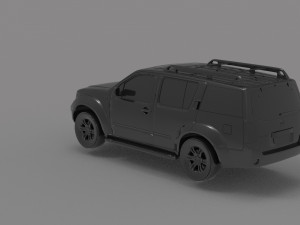 Car nissan navara READY TO PRINT MODEL Model do druku 3D
