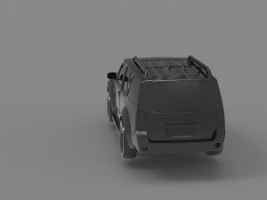 Car nissan navara READY TO PRINT MODEL Model do druku 3D