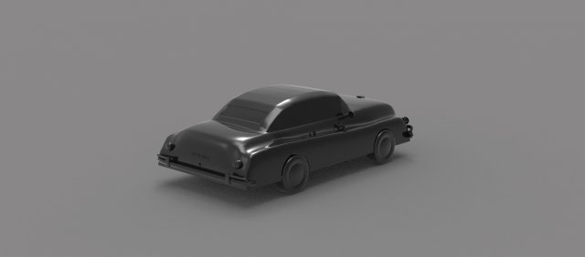 Classic vintage Car READY TO PRINT MODEL 3D प्रिंट मॉडल .c4d .max .obj .3ds .fbx .stl .blend