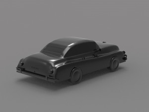 Classic vintage Car READY TO PRINT MODEL Modèles 3D en vedette