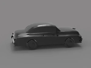 Classic vintage Car READY TO PRINT MODEL 3D Print Model