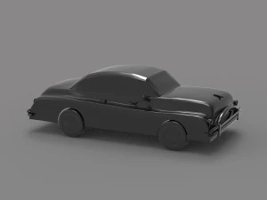 Classic vintage Car READY TO PRINT MODEL 3D Print Model