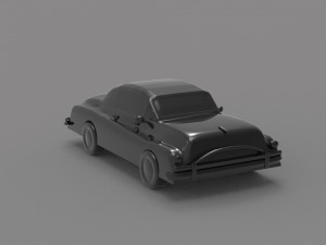 Classic vintage Car READY TO PRINT MODEL 3D प्रिंट मॉडल