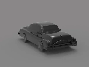 Classic vintage Car READY TO PRINT MODEL 3D Print Model
