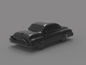 Classic vintage Car READY TO PRINT MODEL 3D Print Model